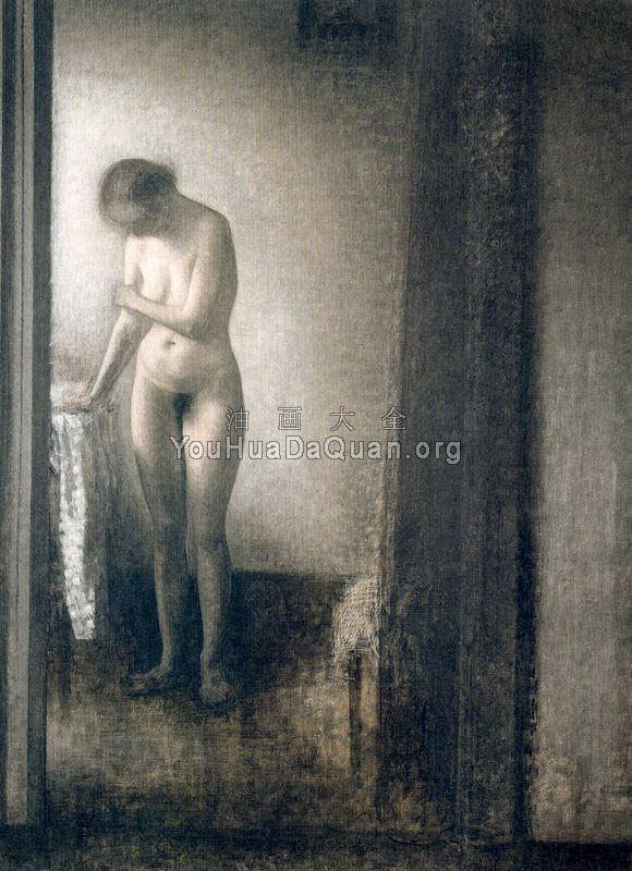 Figure de Modelo - Nu Feminino - 威尔汉姆·哈莫修依